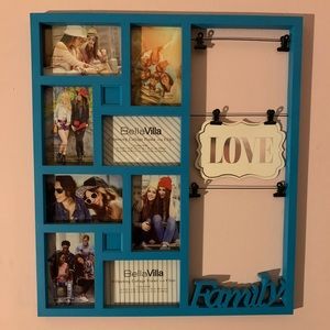 Collage Frame with clips (8 frames)